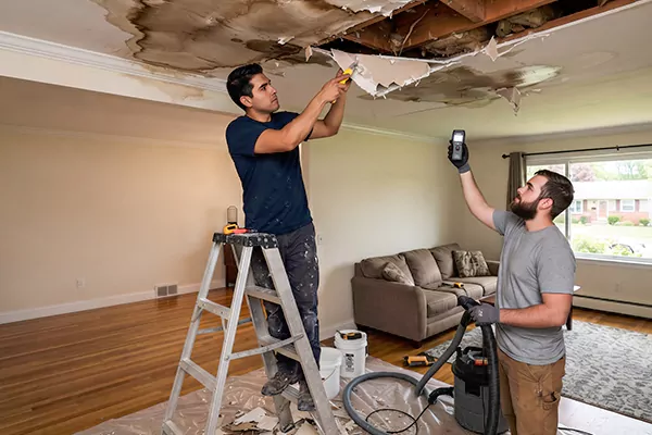 Ceiling Water Damage Restoration Anaheim