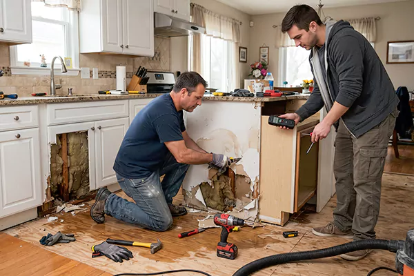 Kitchen Water Damage Repair Anaheim