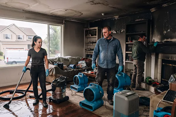Smoke and Water Damage Restoration Anaheim