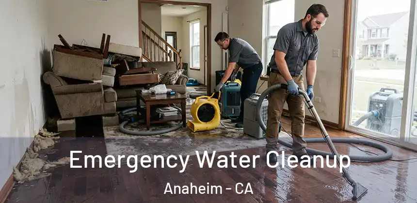  Emergency Water Cleanup Anaheim - CA