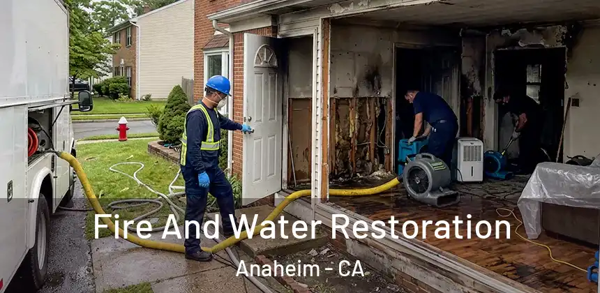  Fire And Water Restoration Anaheim - CA