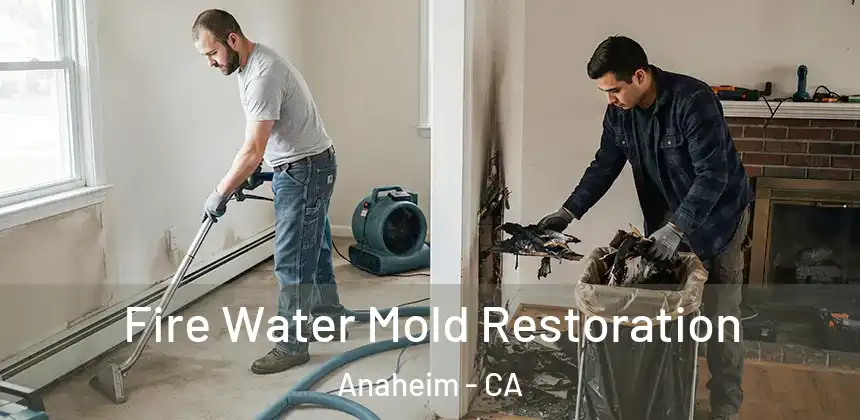  Fire Water Mold Restoration Anaheim - CA