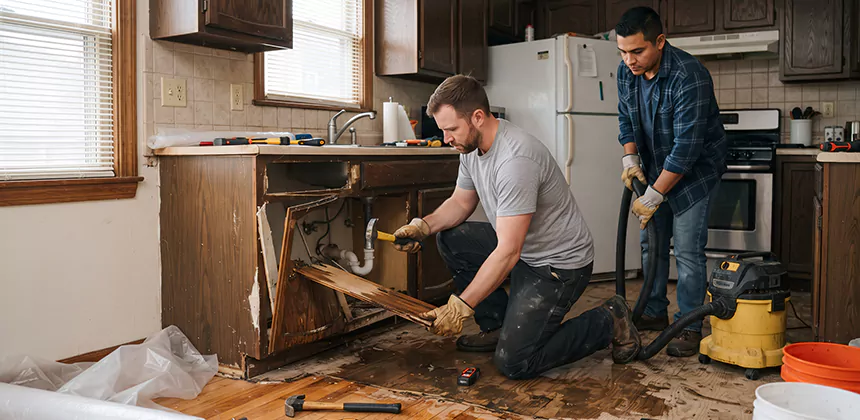 Repairing Water Damaged MDF Cabinets in Anaheim