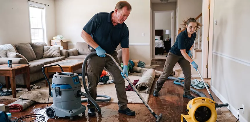 Hidden Leak Clean Up in Anaheim